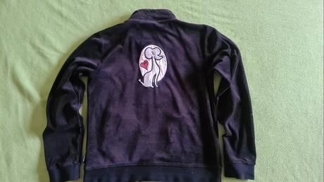 Zamatová mikina so psíkom, geox,158