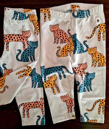 Lindex gepardove leginky 2 ks, lindex,74