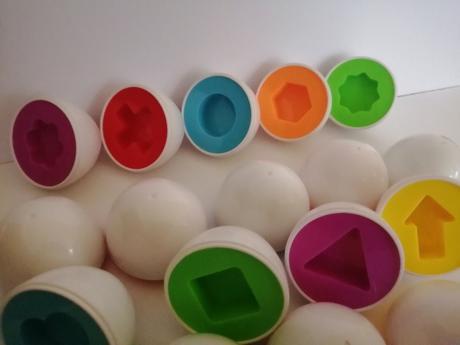 Výborná montesori hračka vajíčka,