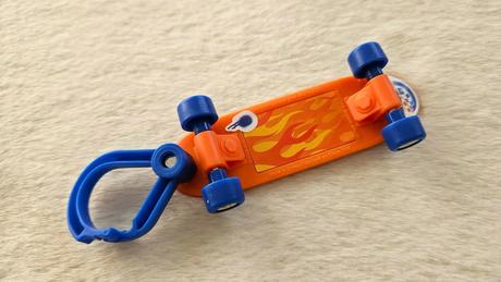 Privesok na kluce - skateboard 'hotwheels', 