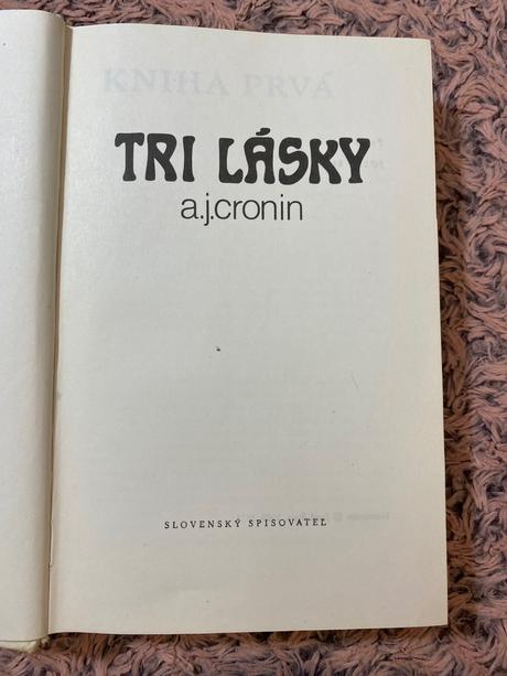 Tri lásky a.j. cronin,