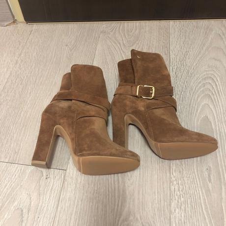 Hnedé členkové čižmy, wojas, wojas,37