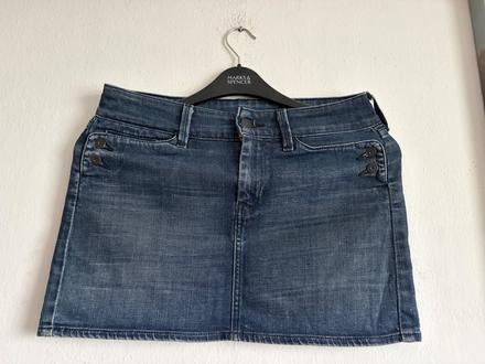 Levis riflova minisukna sukna tmavomodra, levis,m