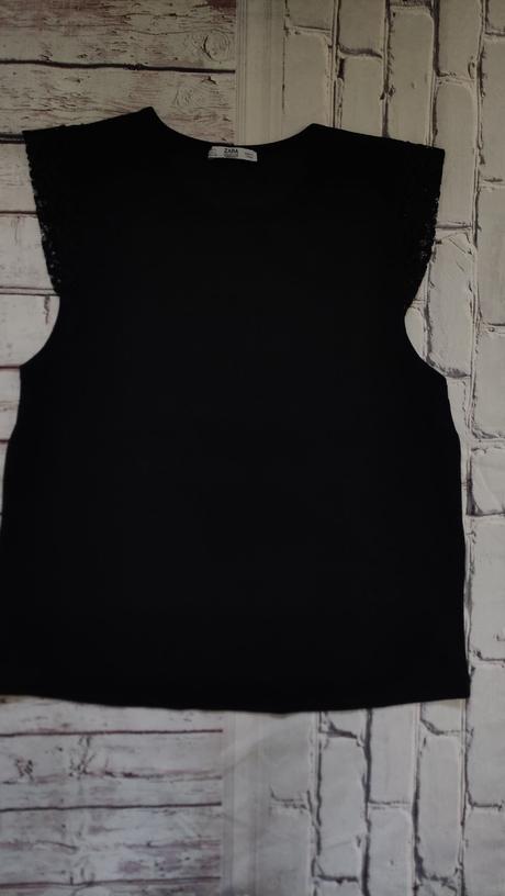 Čierny top, zara,l