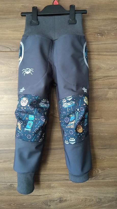 Softshellky s reflexnym prvkom kombin., 62 - 152