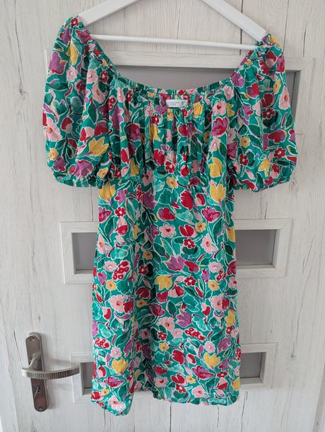 Letné kvietkované šaty 40, primark,40