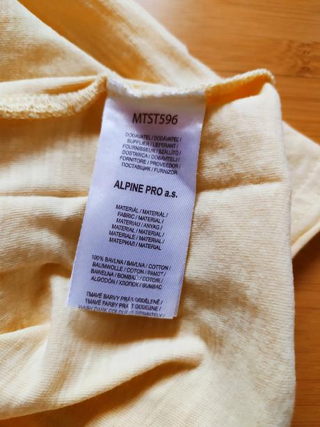 Vínové tričko, alpine pro,l