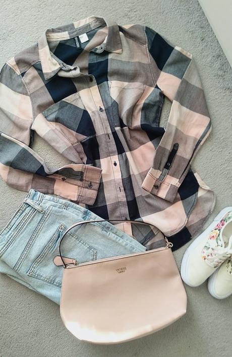 Bluzka / kosela z h&m, vel. 38 / m (oversized), h&m,38