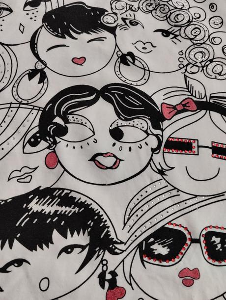 Tričko s kamienkami - darujem k nákupu, 128