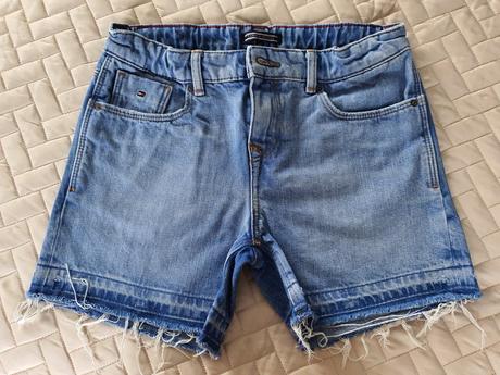 Jeans šortky 158-164, tommy hilfiger,158