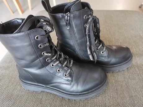 Vysoké šnurovacie topánky deezee, 35