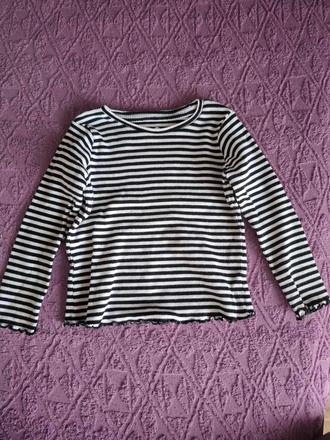 Tričko vrubkované rebrované, 92