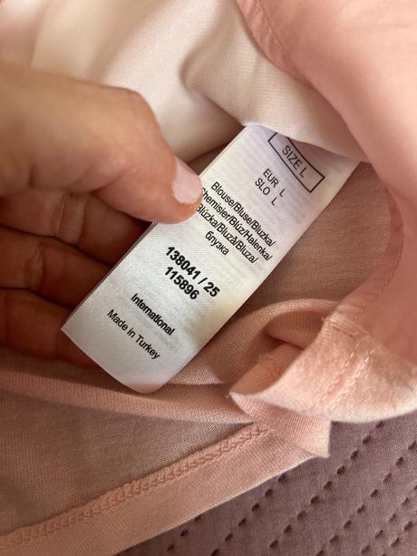 Jemná blúzka, orsay,l