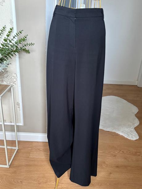 C&a kvalitne čierne nohavice, c&a,46