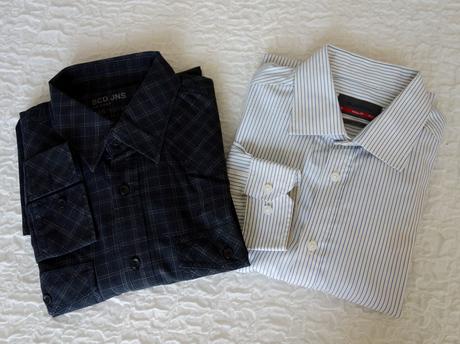 2 pánske košele veľ. m, burton, scd jeans, m