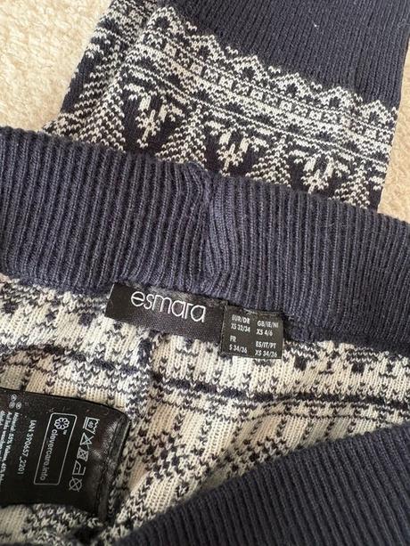 Zimné termo legíny esmara xs 32/34, esmara,xs