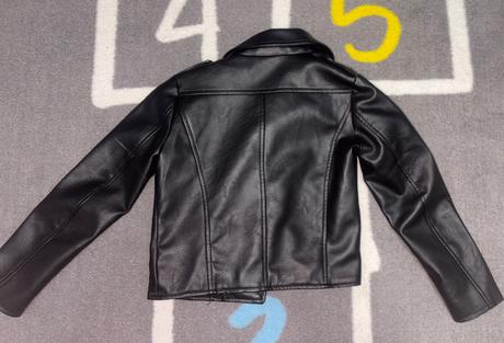 Koženková bunda sinsay v.128 top stav, sinsay,128