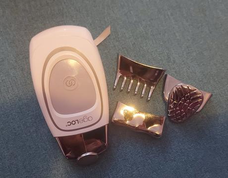 Galvanická žehlička nuskin,