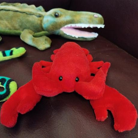 Plyšové morské živočíchy 6ks,