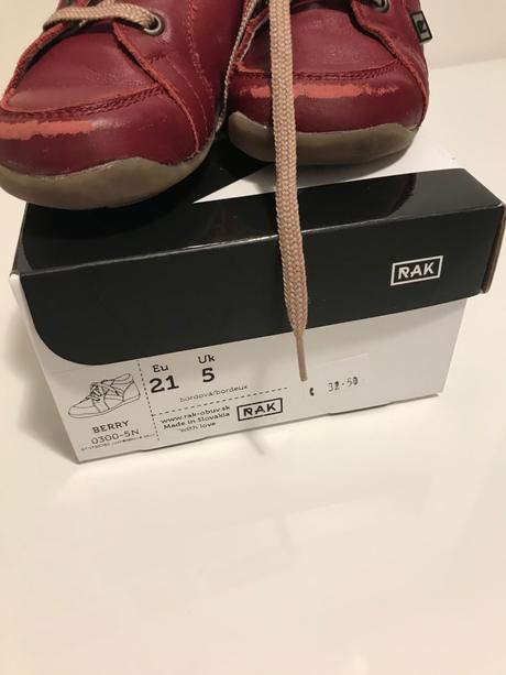 Rak topánky, rak,21