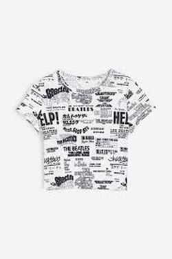 Crop top beatles zn. h&m, h&m,158