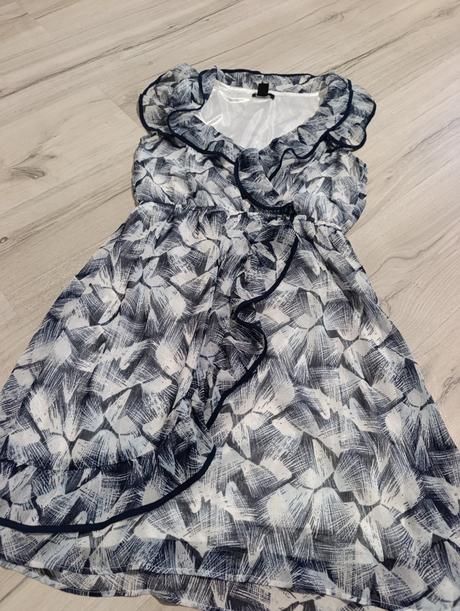 Šifonové šaty, h&m,36