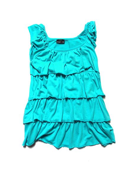 Šortky - bermudy - kraťasy + volánové tričko, crashone,146