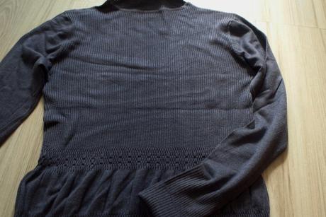 Pletené rolákové minišaty/tunika, v. s/m, 38 - s