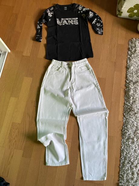 Shein rifle a tričko vans, 34