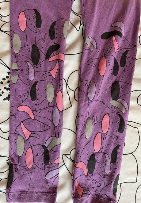 Legíny s potlačou little kids v. 122/128, kids,128