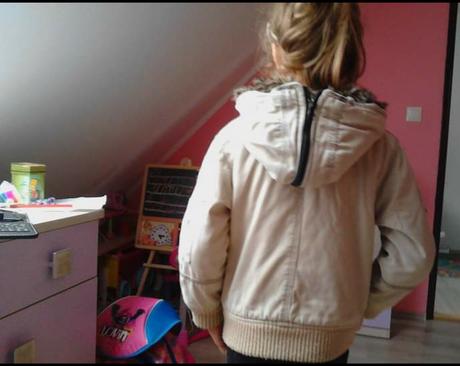 Detská zimná bunda, 104