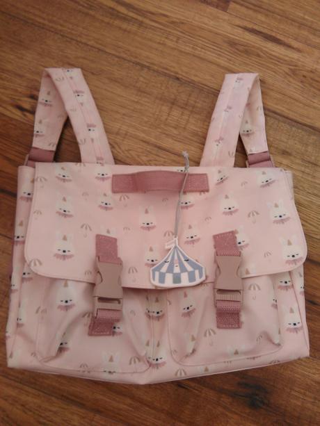 Eef lillemor aktovka circus schoolbag bunny,