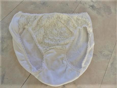 Luxusné čipkované nohavičky, xl