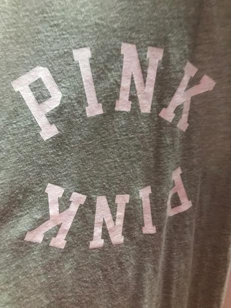 Olivové pink tielko victorias secret, victoria's secret,m