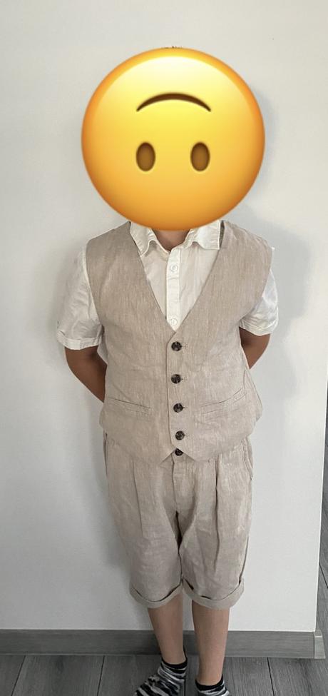 Chlapčenský oblek na leto 122, 122