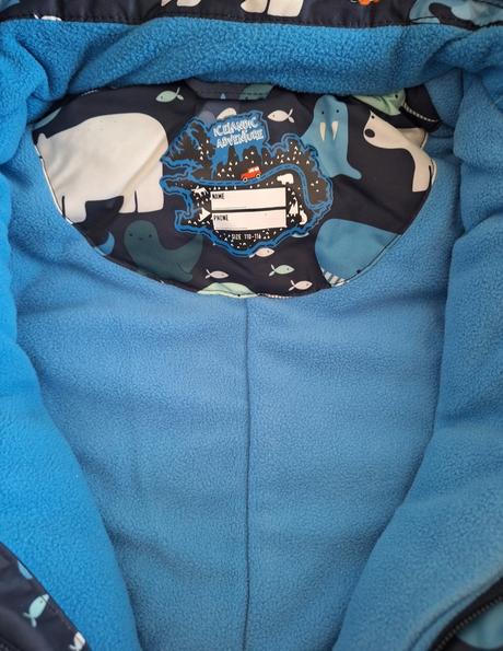 Zimný overal tchibo 110/116, tchibo,110