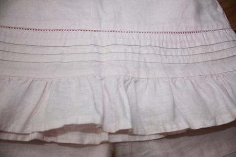 Ľanový kompletík - nohavky, tunika, h&m,74