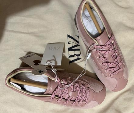 Zara ..kozene dievcenske tenisky ..velkost 33, zara,33