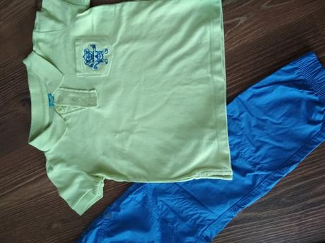 Nohavice a tričko 110, 104–116