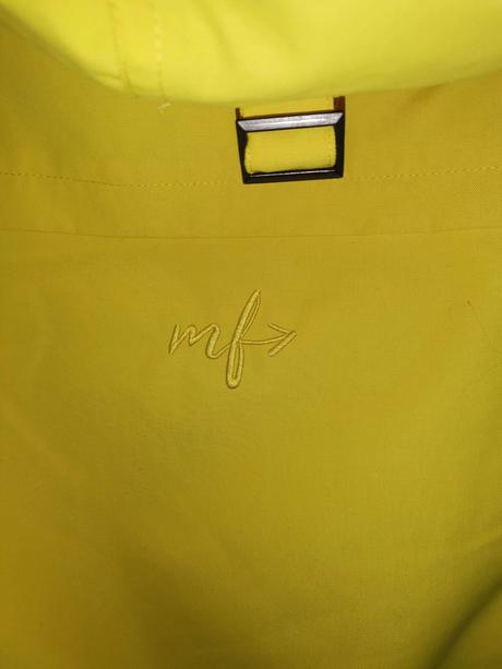 Parka meatfly - m, žltá, m