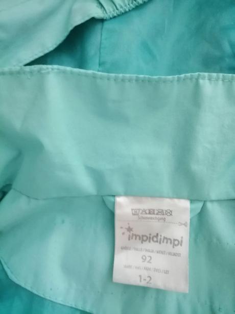 Bundičky 2 ks modrá, zelená vel. 92, impidimpi,92