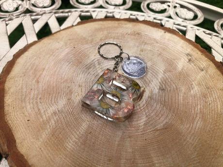 Ručne vyrobené živicové kľúčenky, 