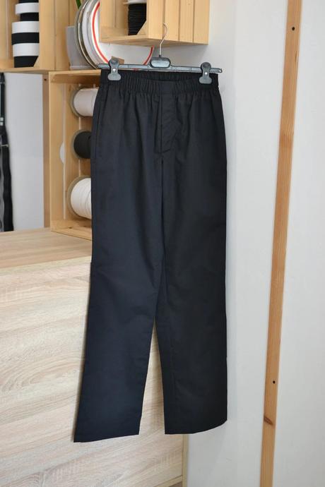 Pánske čierne kuchárske nohavice 50, 50