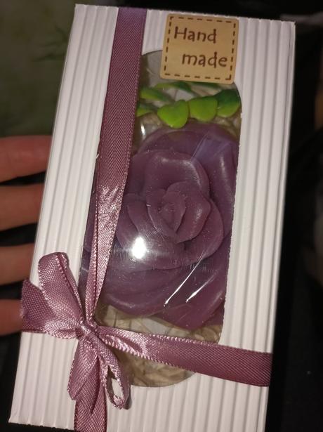 Ruža v tvare srdca kozie mlieko, 