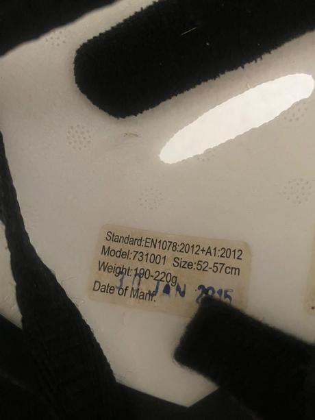 Cyklistická prilba, xs