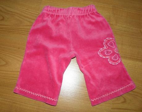 Zamatové/velúrové tepláčiky , 62