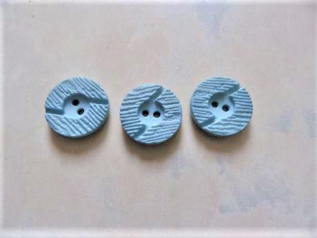 Bledomodré gombíky / 8 ks, 