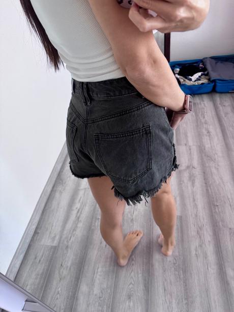 Čierne kraťasy stradivarius, stradivarius,m