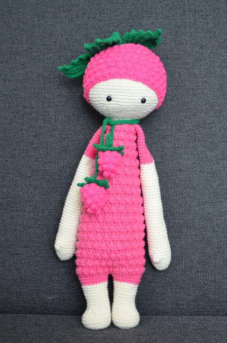 Lalylala bábika - malina, 