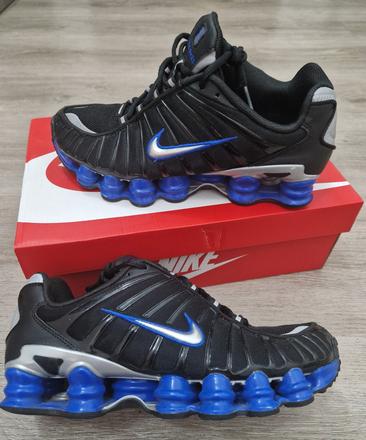Nike shox tl blck/slvr/bl č.42, nike,42